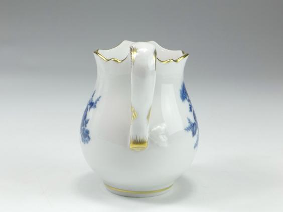 Gießer, Meissen, Bukett mit Rose, Aquatinta schieferblau, V: 0,12 l.