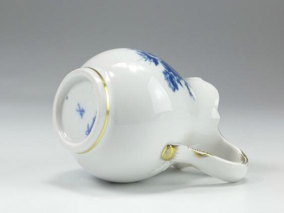 Gießer, Meissen, Bukett mit Rose, Aquatinta schieferblau, V: 0,12 l.