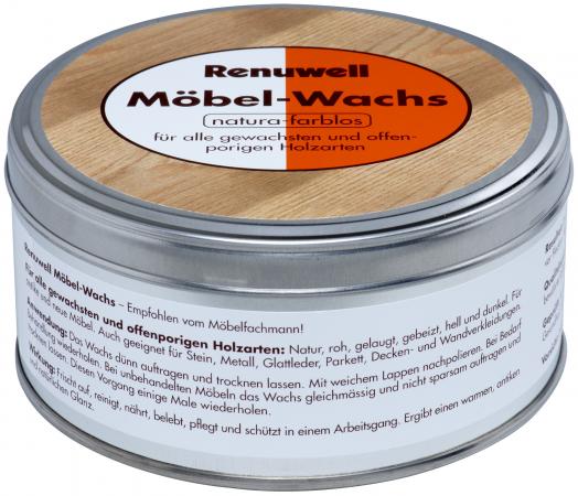 Renuwell Möbel-Wachs natura-farblos, 500 ml (25,80 EUR/L)