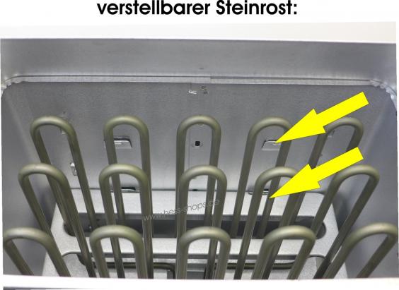 verstellbarer Steinrost