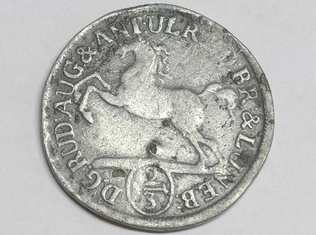 Munze 24 Mariengroschen 1701 Braunschweig Luneburg Rudolf August