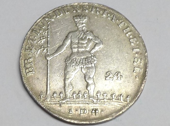 Munze 2 3 Taler Feinsilber 1760 Braunschweig Calenberg