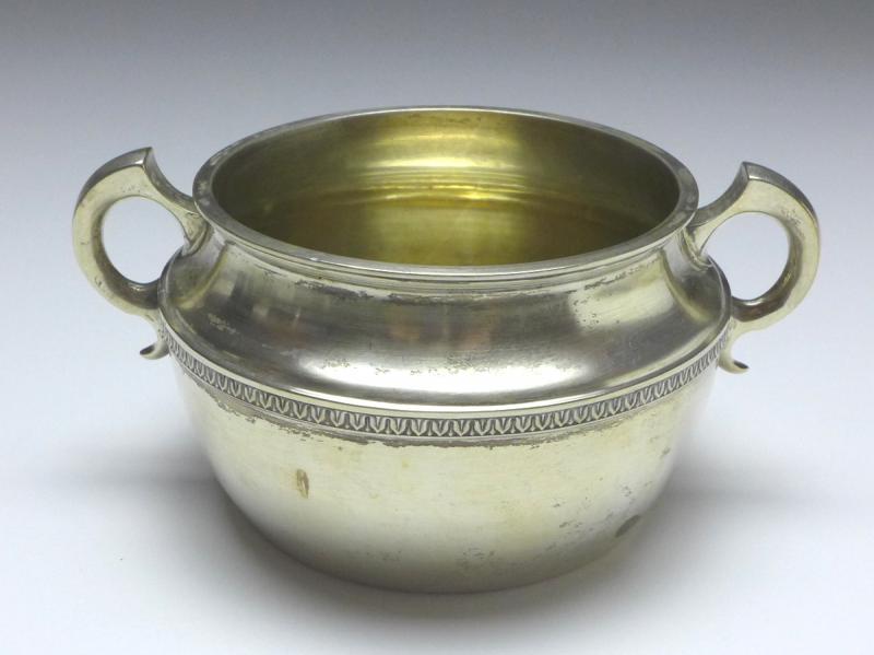 Kaffeekern 3-tlg.: Kanne, Zuckerschale, Gießer, Koch & Bergfeld, Bremen, 800er Silber, 1015 g