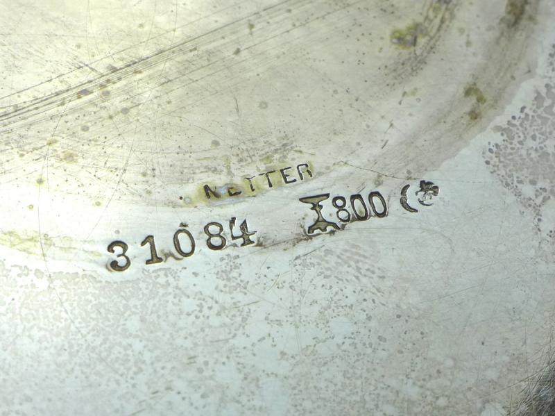 Kaffeekern 3-tlg.: Kanne, Zuckerschale, Gießer, Koch & Bergfeld, Bremen, 800er Silber, 1015 g