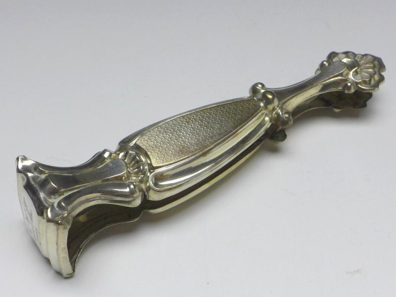 Zuckerzange, 13 Lot | 812,5er Silber, L: 14 cm, 28 g