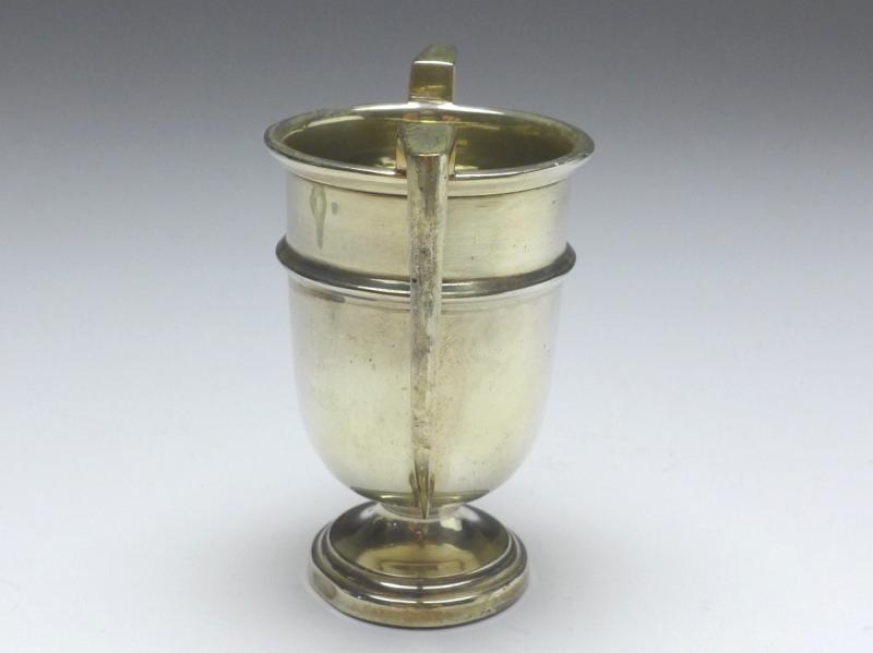 kleine Pokalvase, Dudley & Cox Ltd., Southsea, Chester, 1927, 925er Sterling Silber, H: 7,5 cm, 35 g