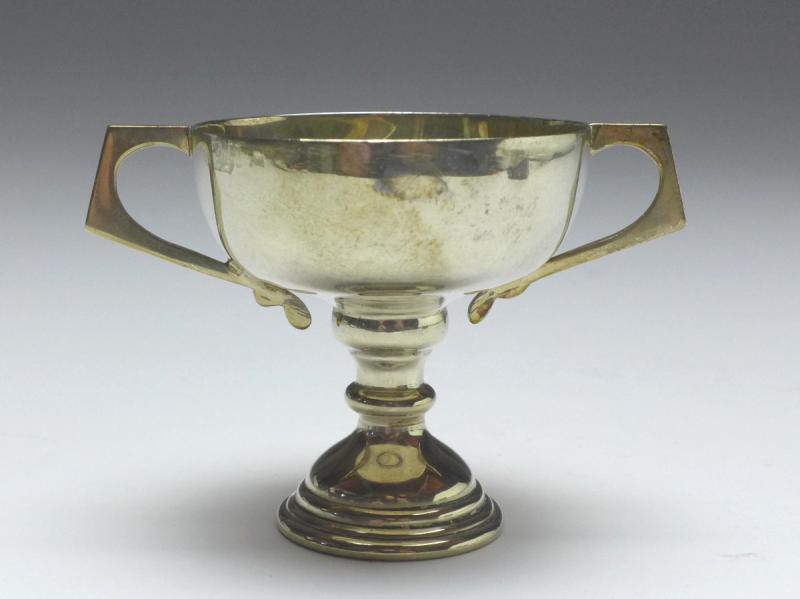 kleine Pokalschale, Martin Hall, Birmingham, 1925, 925er Sterling Silber, H: 5 cm, 27 g