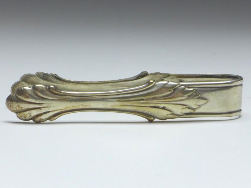 Zuckerzange, 835er Silber, L: 9,5 cm,  20 g
