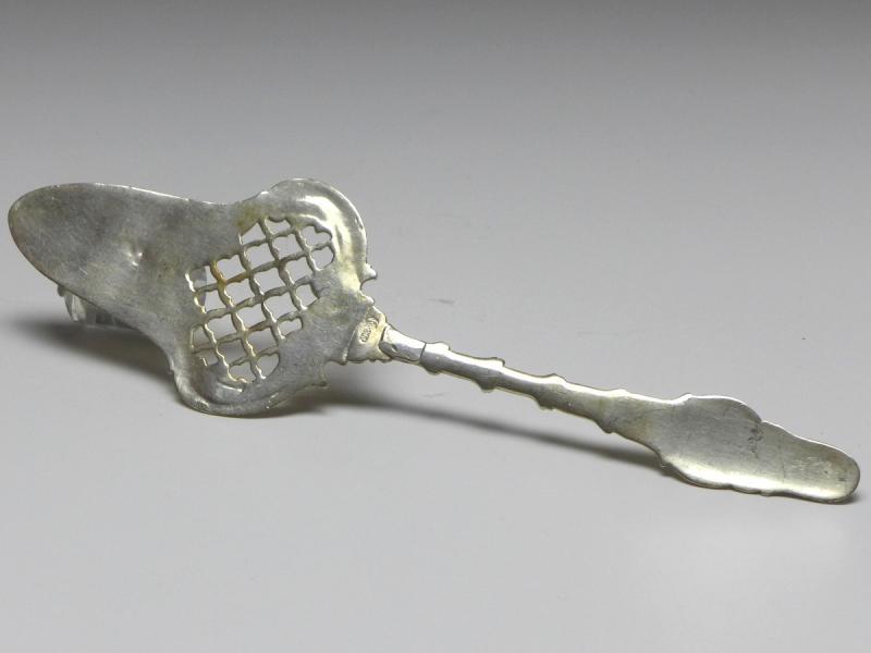 Tortenheber, mit Durchbruch, 800er Silber, L: 19 cm, 31 g