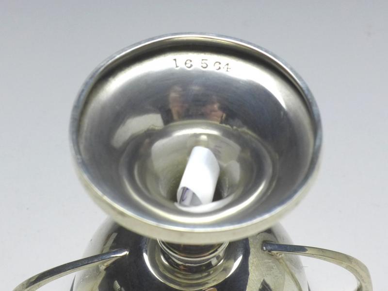 kleine Pokalschale, Martin Hall, Birmingham, 1927, 925er Sterling Silber, H: 8,5 cm, 53 g