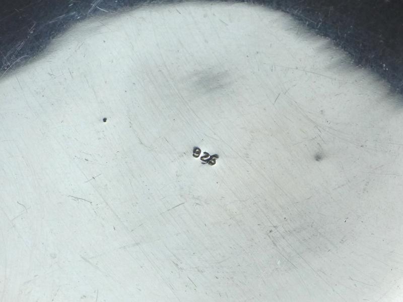 Gebäckschale, Konfektschale, 925er Sterling Silber, D: 15,5 cm, 127 g