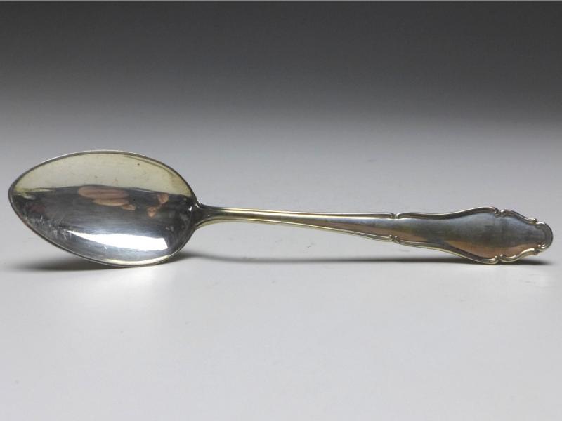 6x Löffel, Teelöffel, Kaffeelöffel, 800er Silber, Lutz & Weiss, Pforzheim, L: 13,5 cm