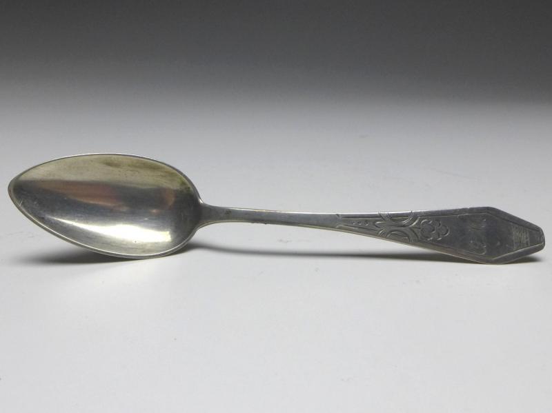 6x Löffel, Teelöffel, Kaffeelöffel, 800er Silber, L: 13 cm