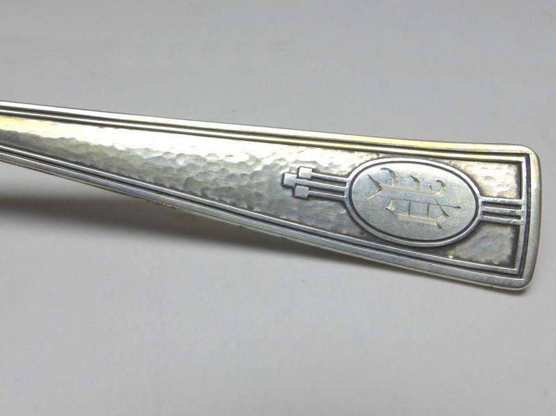 6x Löffel, Teelöffel, Kaffeelöffel, Sterling, 925er Silber, L: 14 cm