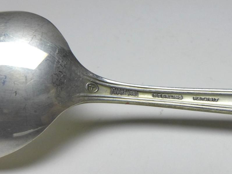 6x Löffel, Teelöffel, Kaffeelöffel, Sterling, 925er Silber, L: 14 cm