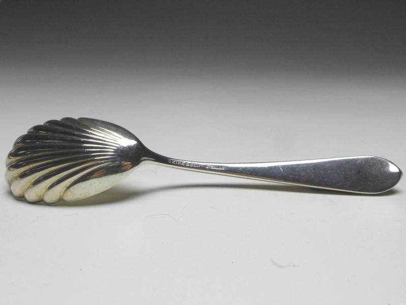 Zuckerlöffel, Löffel, Dekor Rosen, 925er Sterling Silber, S. Kirk & Son, USA, L: 16 cm