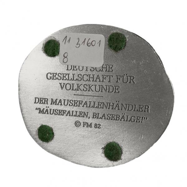 Zinnfigur Der Mausefallenhändler - Mausefallen, Blasbälge, H: 10,5 cm