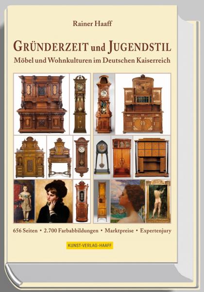 Rainer Haaff Buch GRÜNDERZEIT und JUGENDSTIL, Möbel und Wohnkulturen im Deutschen Kaiserreich