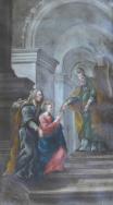 Gemälde Maria und Josef, christliche Szene