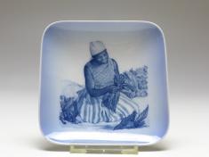 Schale, Royal Copenhagen, 12x12 cm
