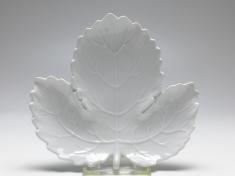 Blattschale, Ludwigsburg, weiß, L: 14,5 cm