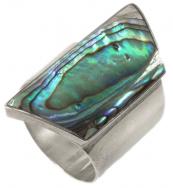 Ring, 925er Silber, mit Abalone