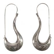 Paar Ohrgehänge, Ohrring, 925er Silber