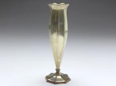 kleine Vase, WTB, Wilhelm Binder, Schwäbisch Gmünd, 800 Silber, H: 14 cm, 42 g