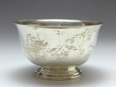 runde Schale, Rogers, 925er Silber, D: 13 cm, 139 g