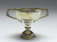 kleine Pokalschale, Martin Hall, Birmingham, 1925, 925er Sterling Silber, H: 5 cm, 27 g