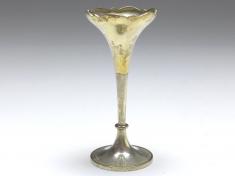 kleine Vase, WTB, Wilhelm Binder, Schwäbisch Gmünd, 800 Silber, H: 8 cm, 18 g