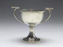 kleine Pokalschale, Martin Hall, Birmingham, 1927, 925er Sterling Silber, H: 8,5 cm, 53 g